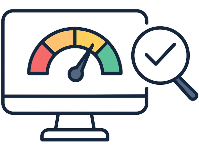 Check your credit score illustration